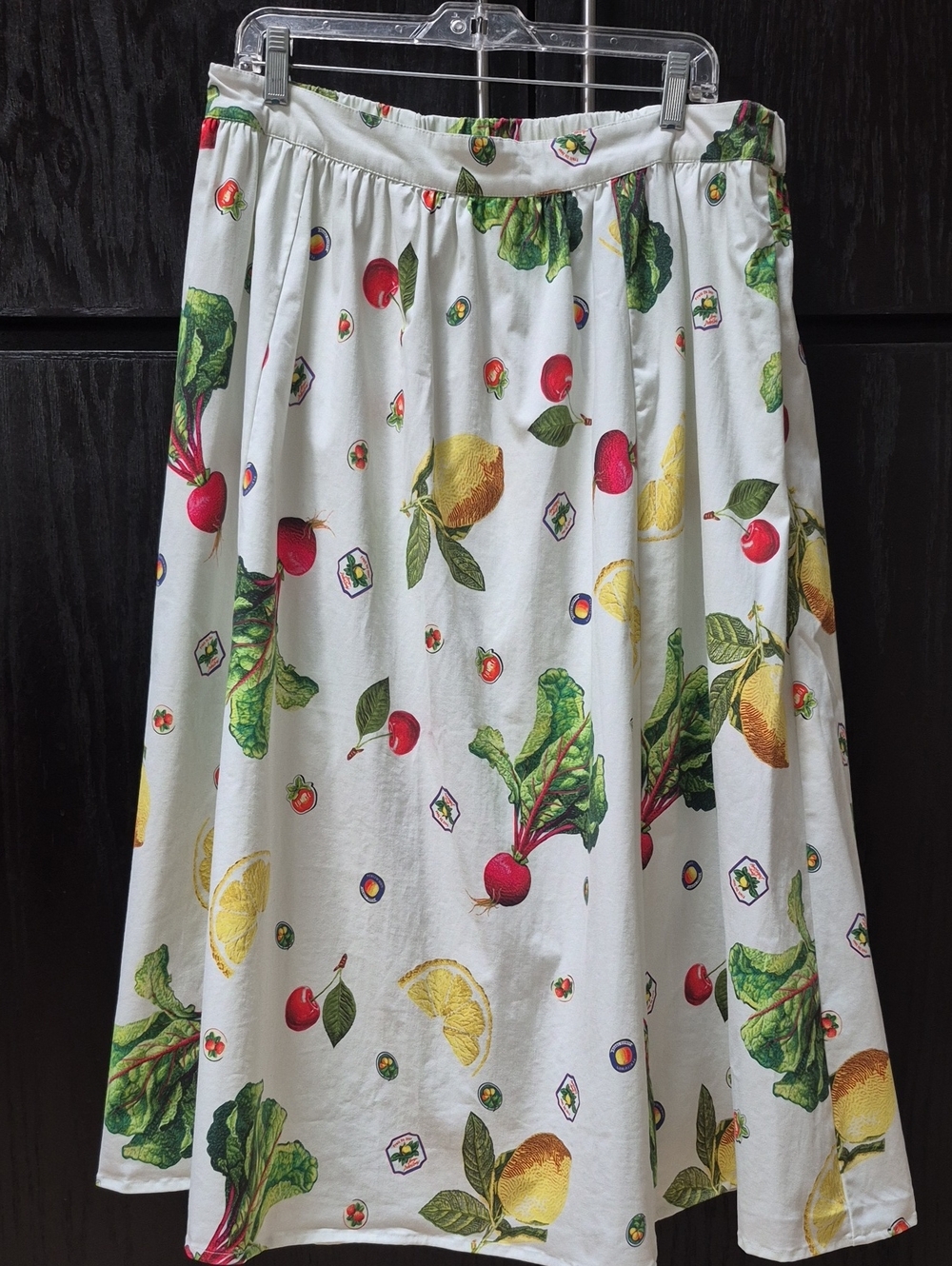 Anthropologie Maeve Jayce Playful Botanical Skirt SZ Xl